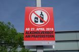 Alkoholverbot tritt in Kraft
