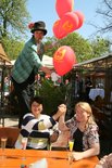 Im Wiener Prater steht Österreichs größte Luftburgstadt