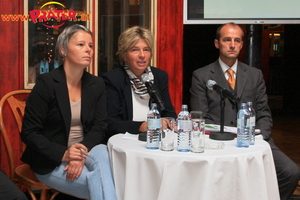 Riesenradvorplatz Pressekonferenz