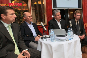 Riesenradvorplatz Pressekonferenz