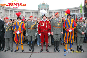 Bundesheer am Wiener Heldenplatz