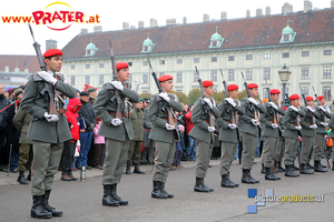 Bundesheer am Wiener Heldenplatz