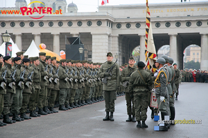 Bundesheer am Wiener Heldenplatz