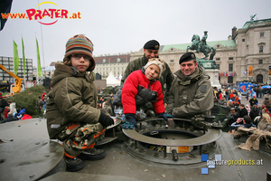 Bundesheer am Wiener Heldenplatz