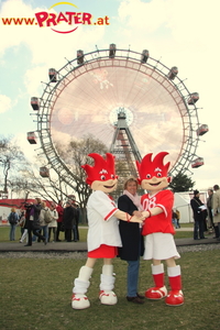 Riesenrad im Eurolook