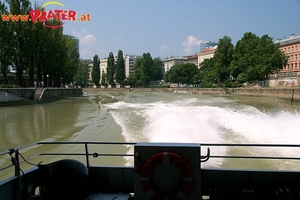 Donaukanal volle Fahrt