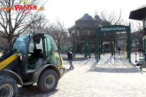 Baustelle Schweizerhausplatz