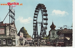 Riesenradplatz und Praterkino um 1900