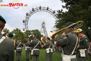 Angelobung im Prater