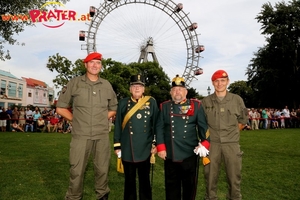 Angelobung im Prater