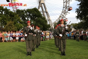 Angelobung im Prater