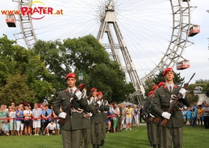 Angelobung im Prater