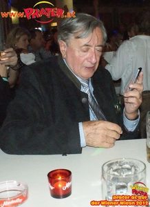 Richard Lugner auf der Wiener Wiesn 2012