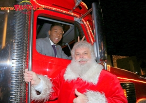 Alaba und Coca-Cola Truck