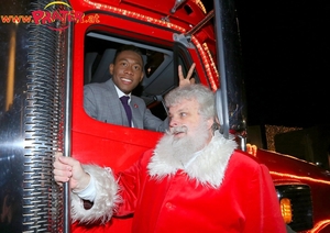 Alaba und Coca-Cola Truck