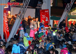 Alaba und Coca-Cola Truck