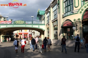 Prater im Regen