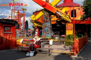 Prater im Regen