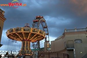 Prater im Regen