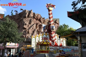 Prater im Regen