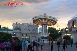 Prater im Regen