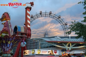 Prater im Regen