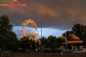 Prater im Regen