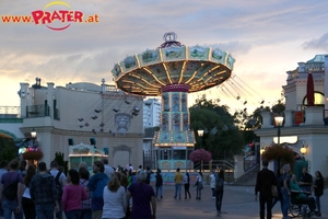 Prater im Regen