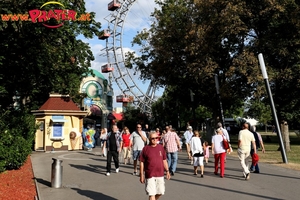 Prater im Regen