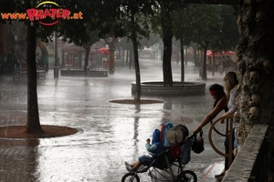 Prater im Regen