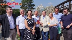 BM Wolfgang Sobotka im Prater