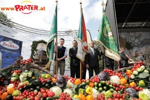 Erntedankfest zum 4. Mal im Wiener Augarten