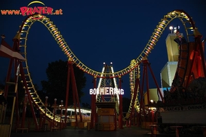 boomerang bei Nacht