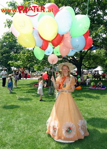 pratermädel mit Luftballons