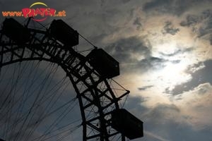 Riesenrad am Abend