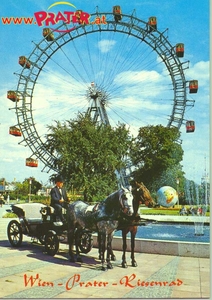 Riesenrad Postkarte